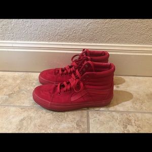 Hightop Red Vans